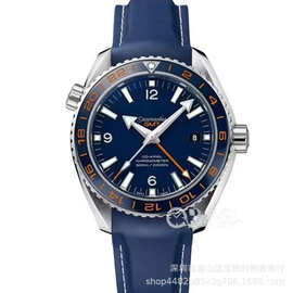 600动机男机械表圈全自动之自动胶带海马深海陶瓷夜光手表欧家自