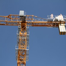 QTZ63型塔式起重机平头塔机建筑起重机4510-4尖头塔吊