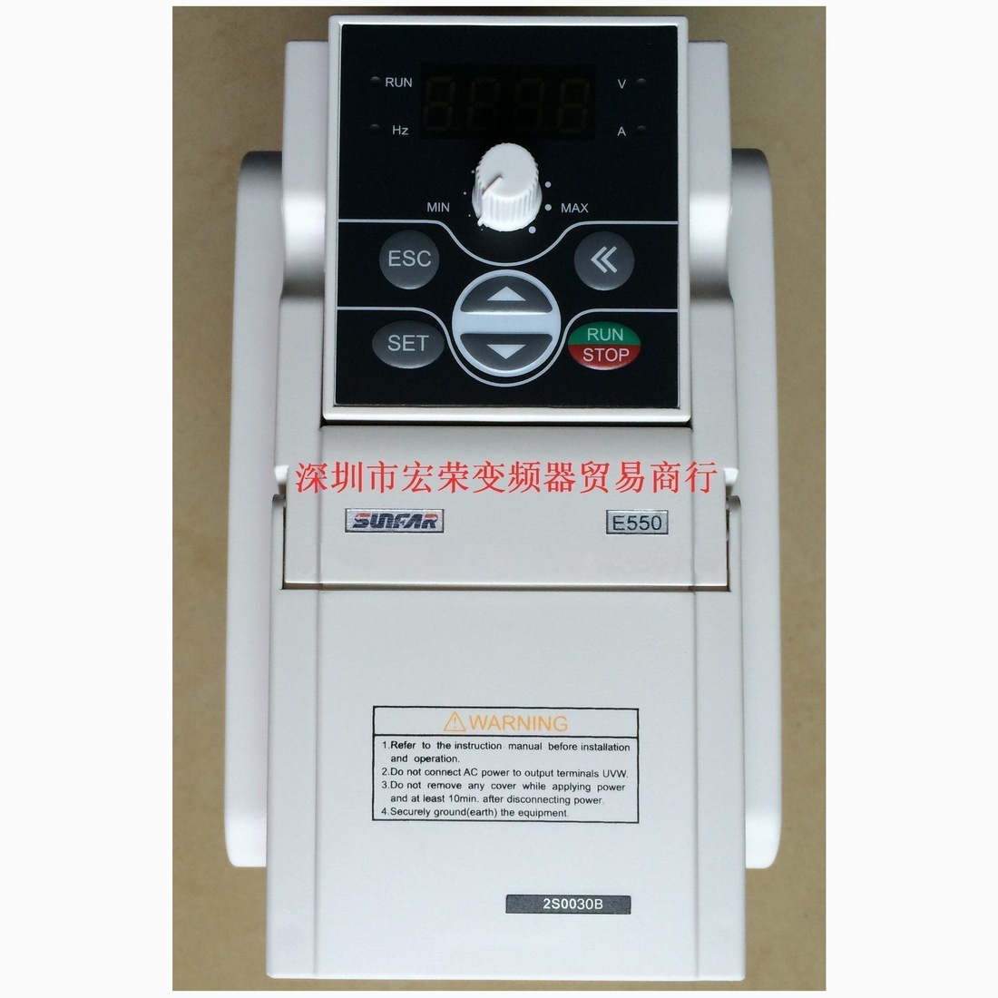 SUNFAR变频器E550-2S0030B E550-2S0040B大量现货