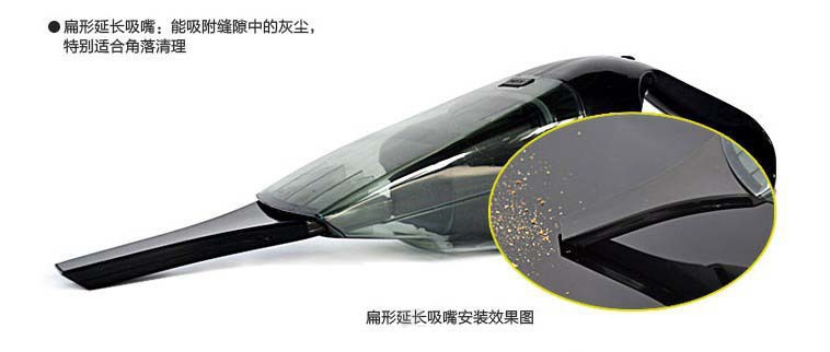 Suitable for Car-Mounted 60W 120W High-Power Car Portable Wet and Dry Car Vacuum Cleaner