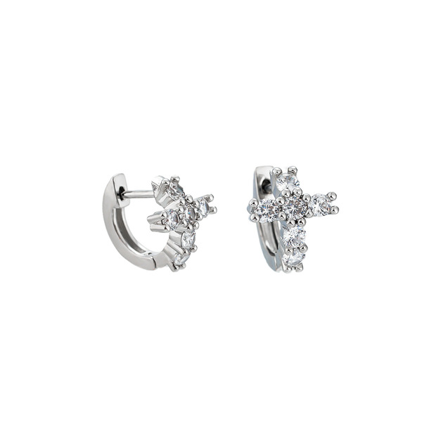 universal fashionable design earrings with zircon
