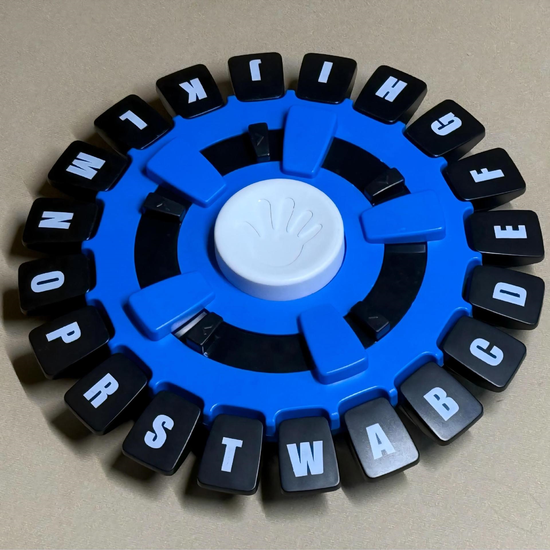Juego de Mesa de Letras Locas para Niños Plástico Interactivo Educativo