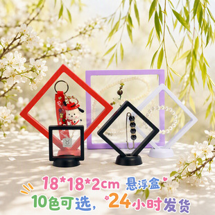 18*18*2cm��̖������͸��PE��Ĥ�Ҹ�չʾ���Ą����������ռ{�Y��