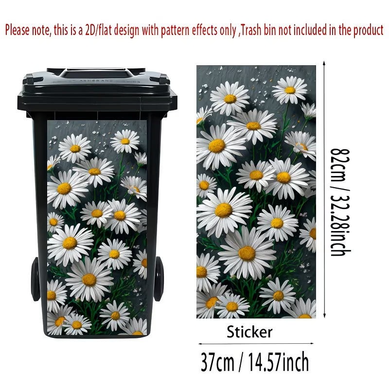 New Popular Trash Can Stickers Made of Pvc Material, Waterproof and Sun-Resistant New Popular Trash Can Stickers Made of Pvc Material, Waterproof and Sun-Resistant