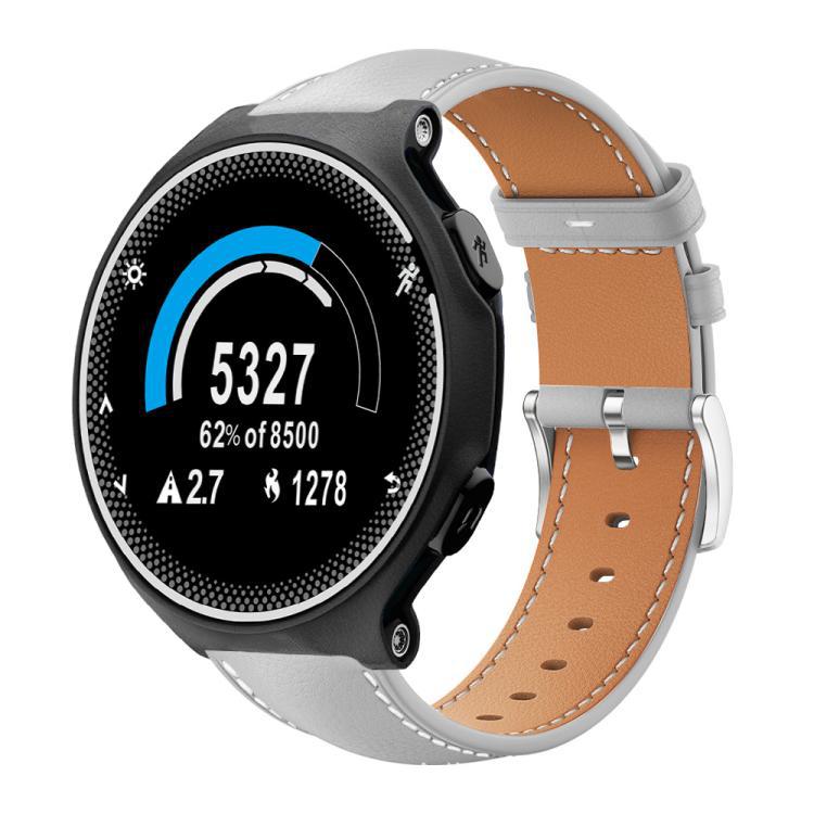 xDfind correa de cuero de tiburón negro con cabeza plana para Garmin Fenix 8 / 7X / 6X / 5X 26mm 22mm / Garmi