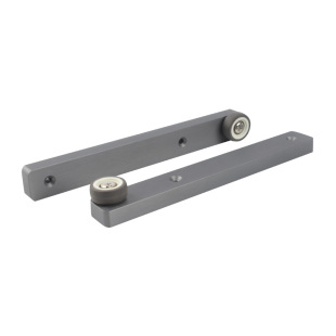 Tilting bookcase door air conditioner flip-up hidden door Yilade track folding swing door top-mounted slide rail hardware accessories
