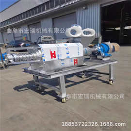 养殖场粪便脱水机 牛粪干湿分离机 畜禽固液分离机图片