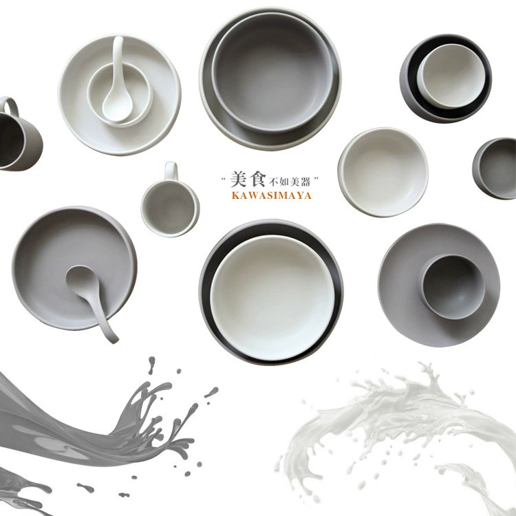 Ceramic creative set, porcelain tableware for hotel, European style