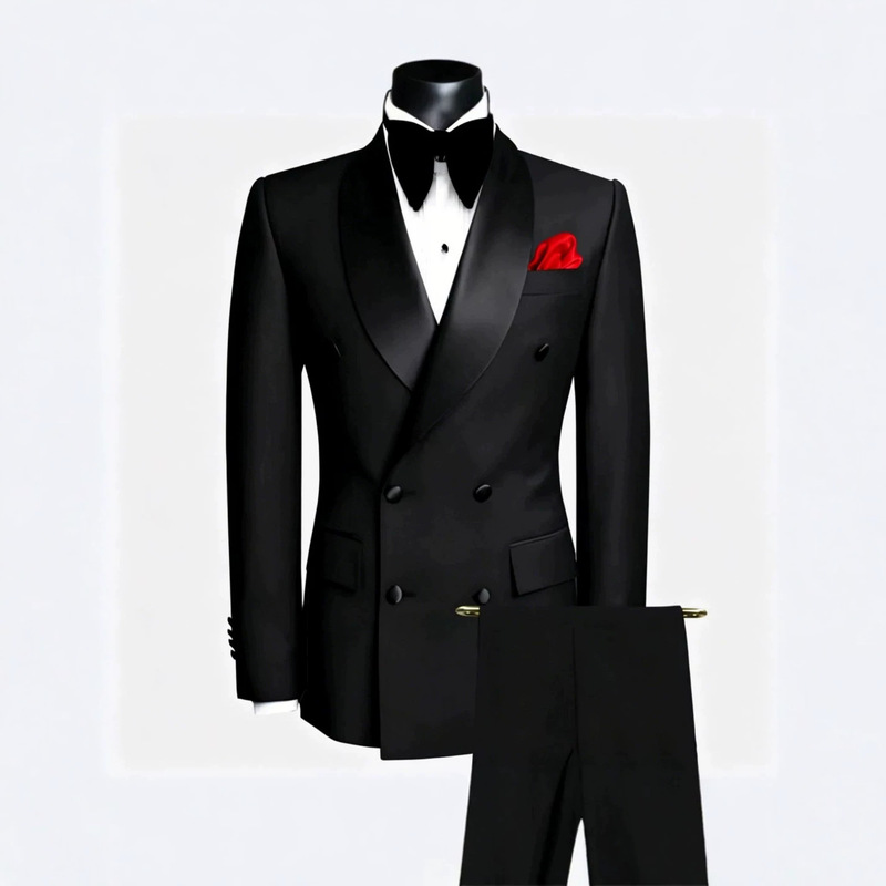 Amazon Men's White Two-Piece Slim-Fit Business Suit for Weddings, Proms, Dinners, and Workplace with Double Buttons Amazon Men's White Two-Piece Slim-Fit Business Suit for Weddings, Proms, Dinners, and Workplace with Double Buttons