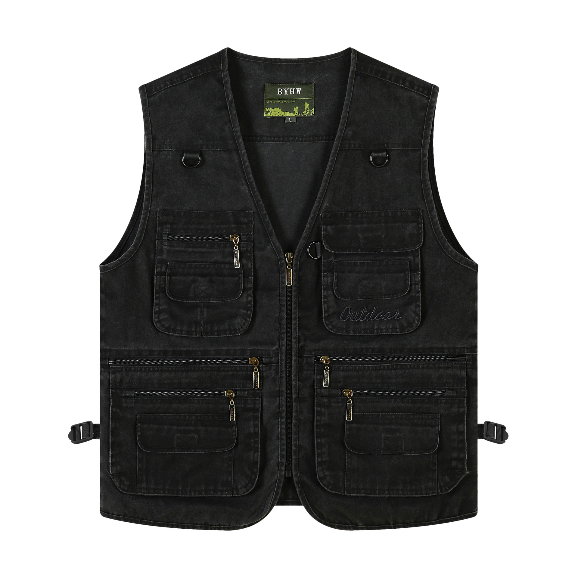 Cremallera completa #2012-Negro