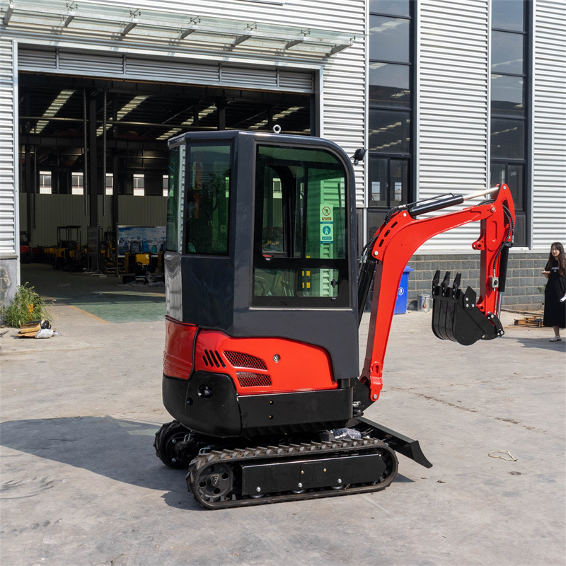 工程施工HT18型履带式小型挖掘机 现货出口挖土机 果园农场挖沟机