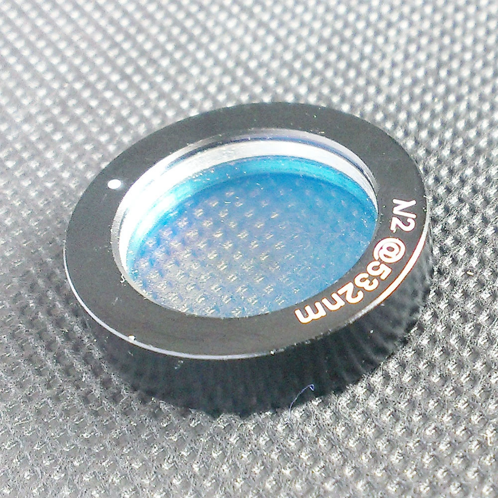 Полуволновая пластина/четвертьволновая пластина 532 нм, линза-поляризатор для камеры и лазера, с истинным нулевым порядком волнового числа