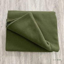 老式库存87式毛毯不包边2千克草绿军绿毯冬季羊毛羊绒毯加厚保暖
