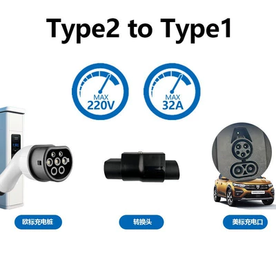 EV şarj adapterləri to American Standard Charging Pile Adapter