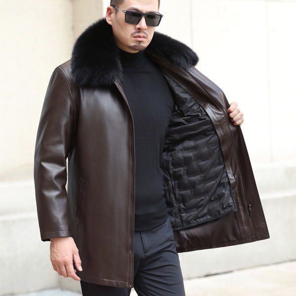 Winter trench coat for boys