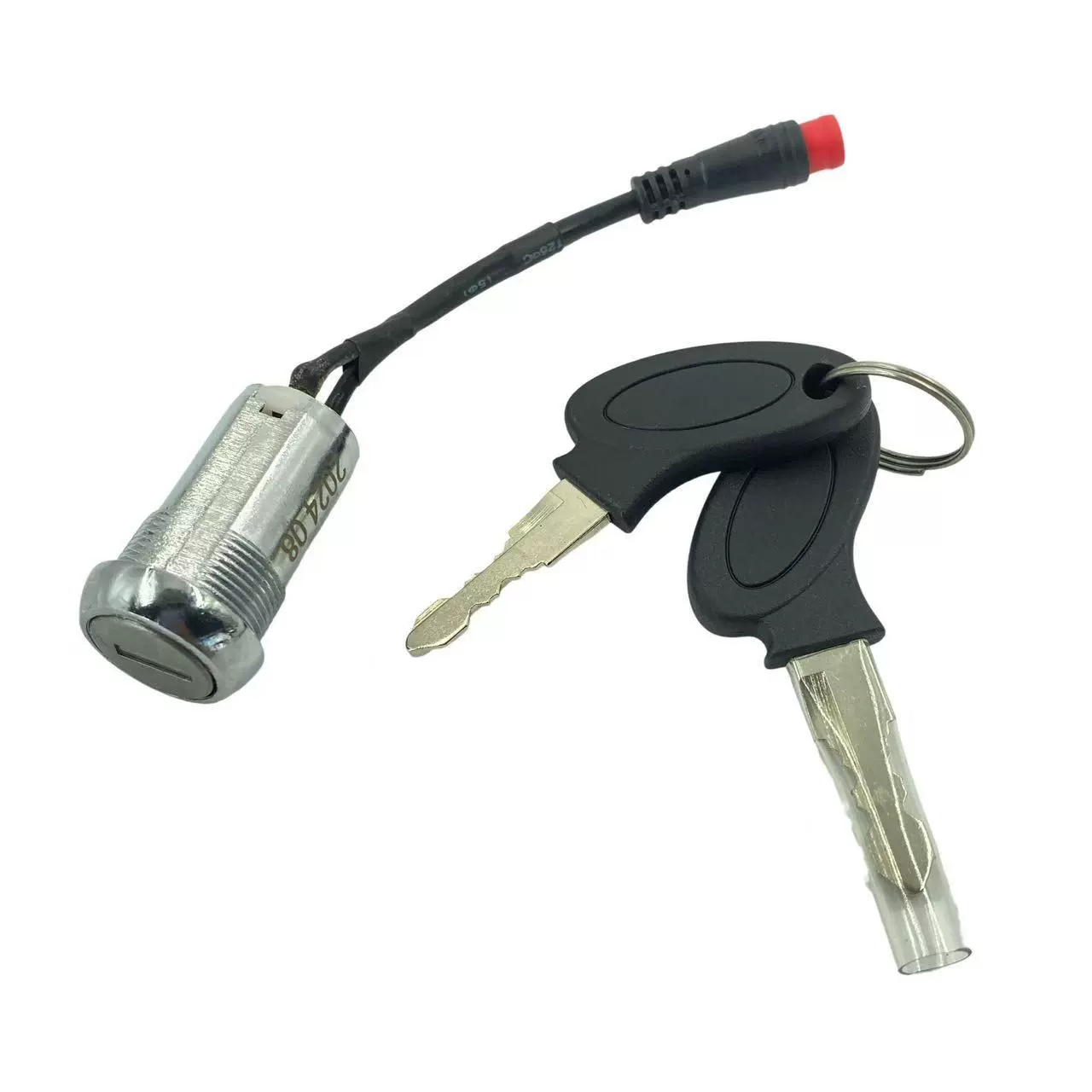 Electric scooter, electric car, lock, waterproof switch key