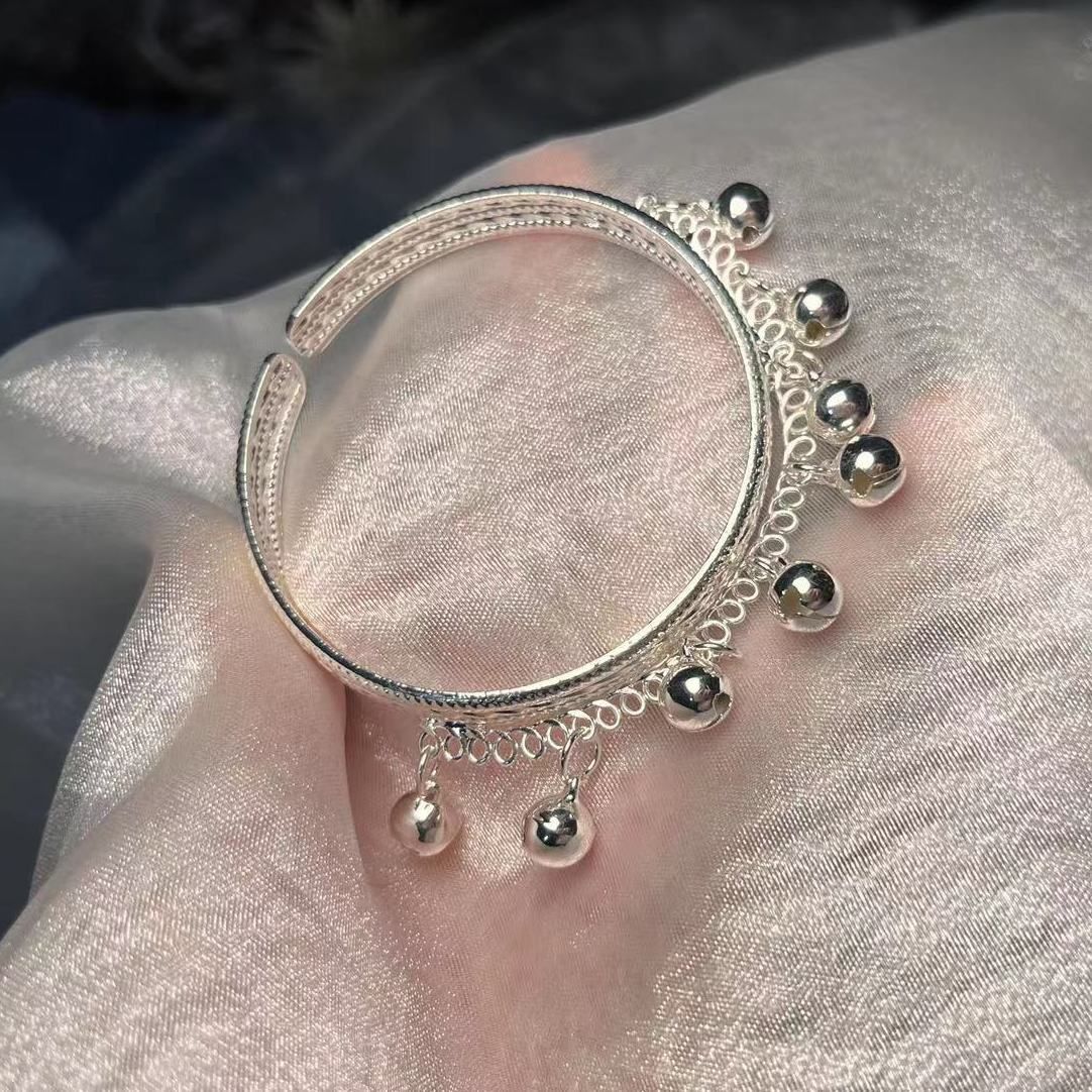 Brazalete ajustable de joyería diaria de estilo étnico brazalete con ropa china cheongsam