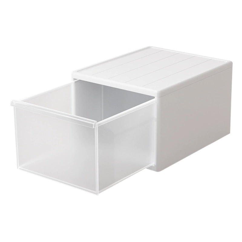 Матовый ящик для хранения Настольный Органайзер Ящик для хранения Нижнее белье Носки Хранение Пылезащитный ящик для хранения косметики