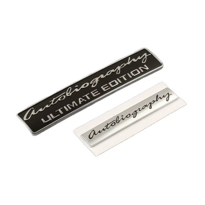 logo, commemorative rear emblem car sticker — Car logo