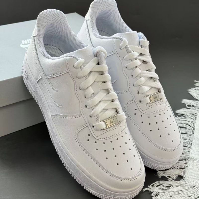 Zapatillas deportivas AF1 Air Force One Putian transfronterizas, zapatillas bajas clásicas blancas puras y versátiles, calzado deportivo informal resistente al desgaste. image 4