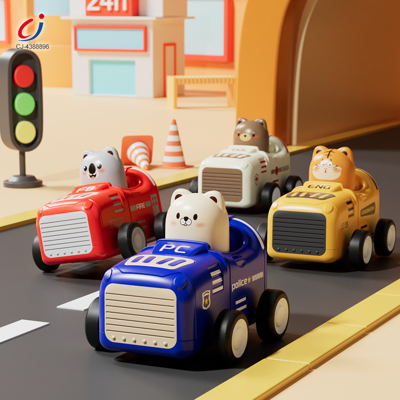 Cross-border children's press puzzle toy car racing boy baby multiplayer competition games