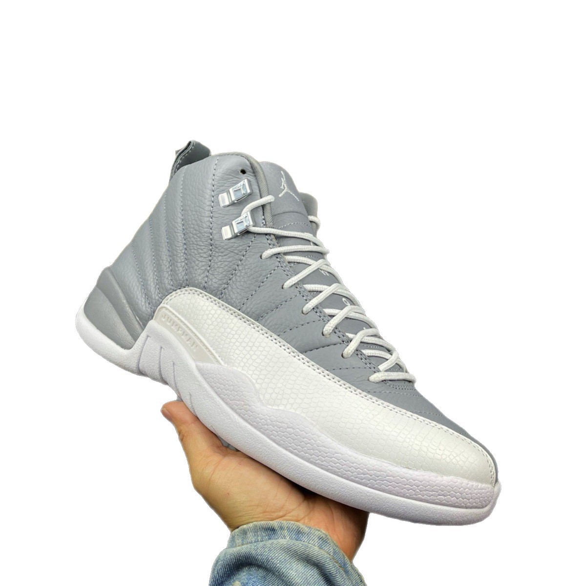 Putian Jordan AJ12 zapatos de baloncesto con almohadilla de aire de carbono de alta calidad de la Copa del Mundo de Pascua zapatos elásticos para hombres nuevos
