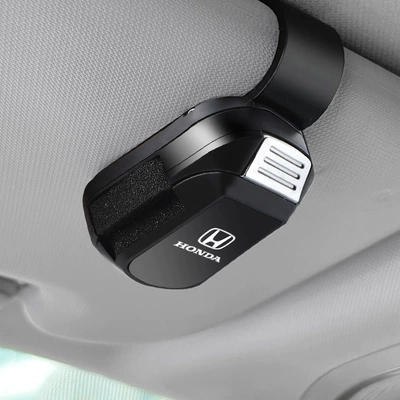 Storage Clip, Car Glasses Clip/Bill Clip - noble-black-honda