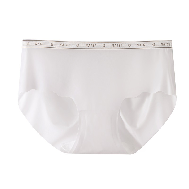 Bragas de seda de hielo para mujer, algodón, entrepierna antibacteriana, cintura media, chicas sexy, pantalones cortos triangulares, cabeza, ropa interior sin costuras transpirable de verano para mujeres