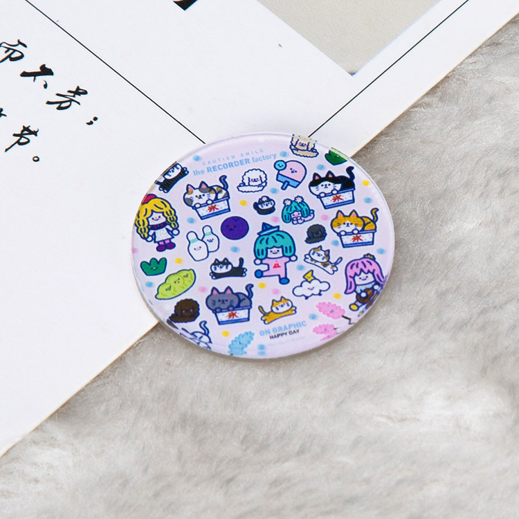 Insソフト萌えかわいいアニメアクリルブローチ子供プレゼントバッジ個性ストラップアクセサリー卸売り|undefined