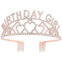European and American rhinestone BIRTHDAY QUEEN GIRL Queen Princess Love Birthday Crown Party Supplies Wholesale
