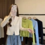 双头秋季美式辣妹针织衫