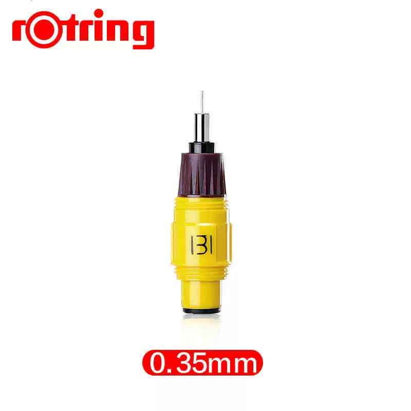 Германия Rotring Красное кольцо Красное кольцо Рисование ручка, канала подается вода, добавление чернил, игла трубка