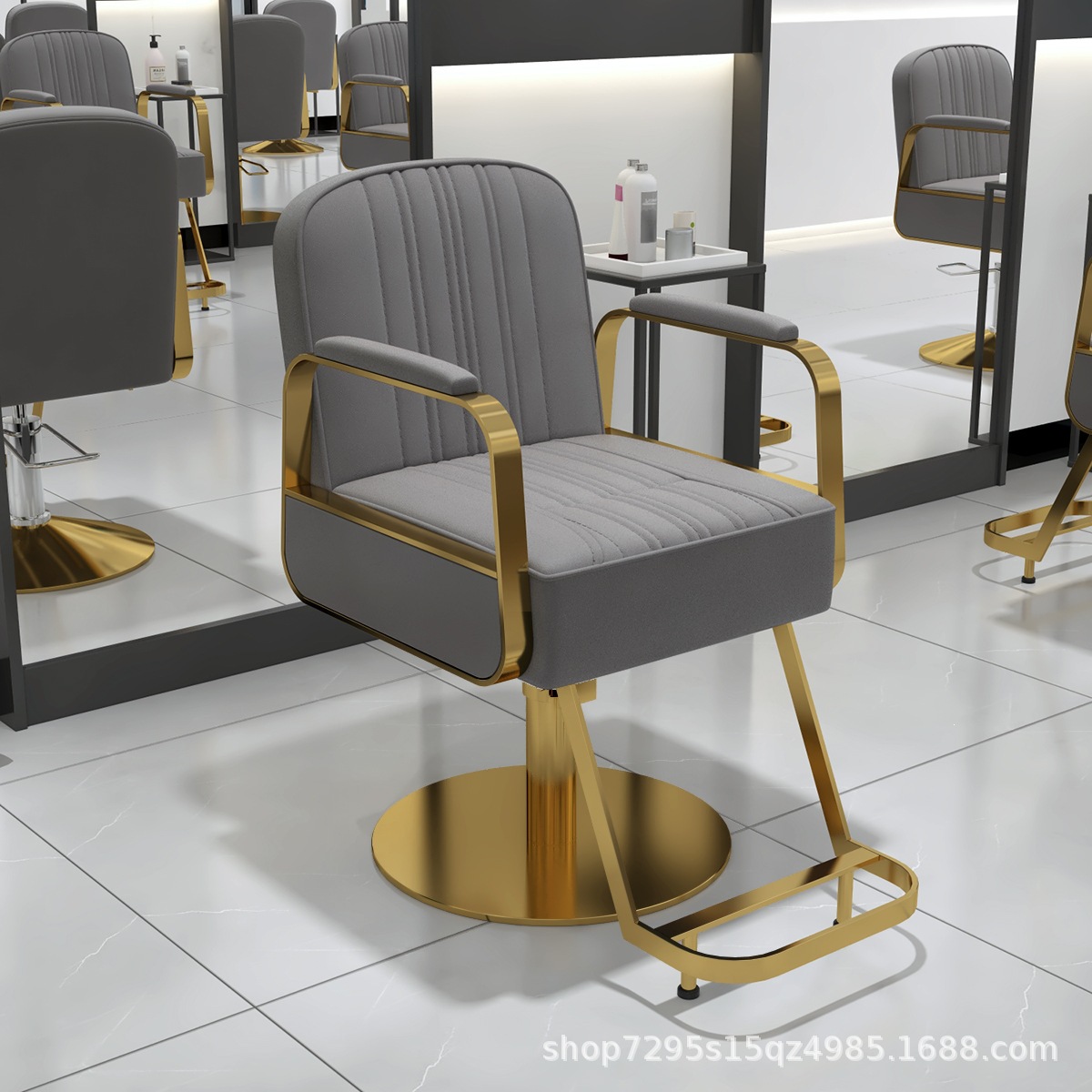 Fábrica directa silla de peluquería silla de peluquería salón de peluquería silla de corte de pelo red tienda de marea roja caída
