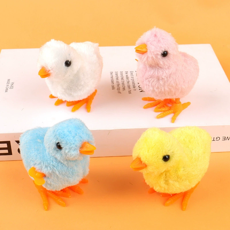 Wind-up plush smart toy for jumping, nostalgia