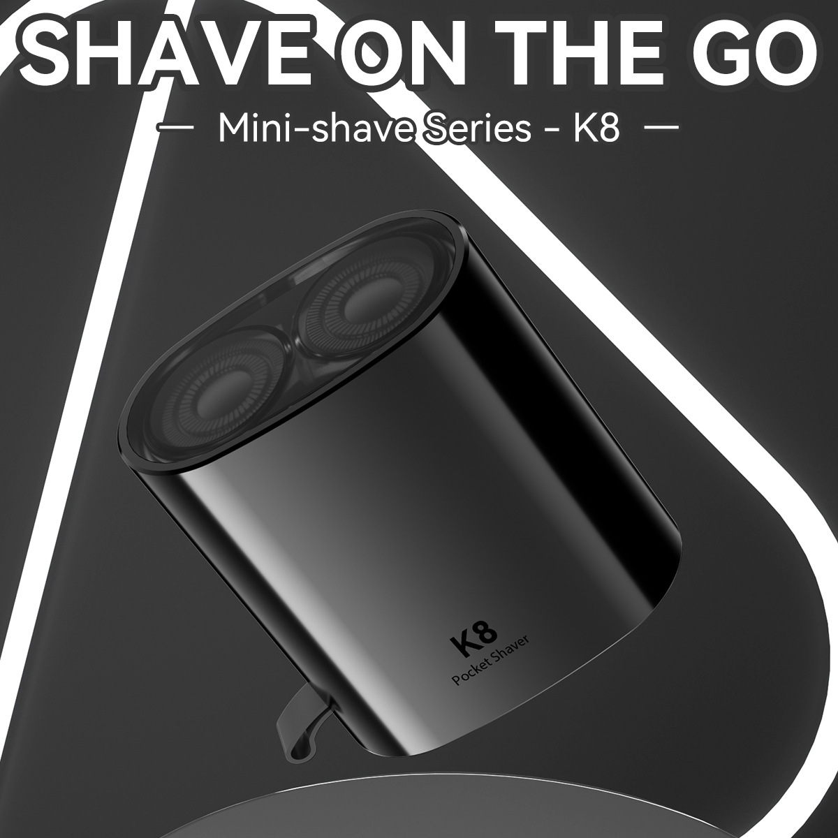 Enchen K8 Electric Shaver Men's Portable Shaver Magnetic Shaver Fully Washable Beard Shaver