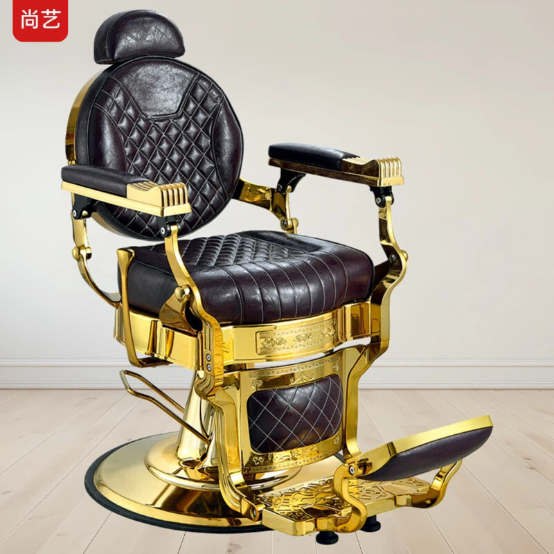 Transfronterizos para silla de barbero retro, silla de barbero para hombres, silla de cabeza de aceite, silla de barbero para afeitar image 14