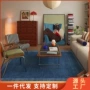客厅防滑复古2026茶几毯