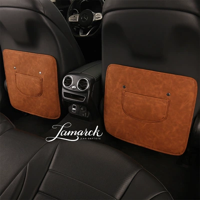 Stain-Resistant Seat Back Pad, Chair back anti-kick pad