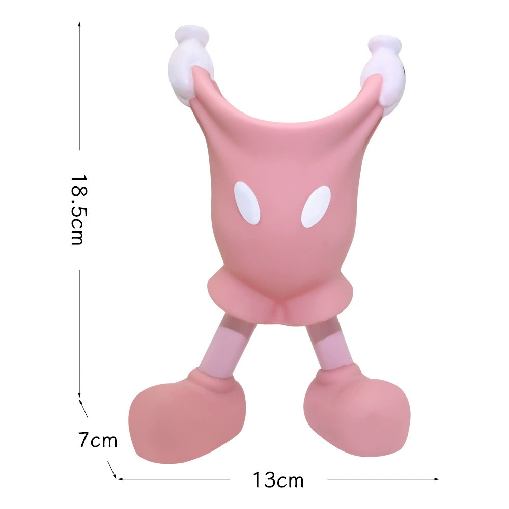 Подставка для ручек Sanrio (Kuromi / Hello Kitty), декоративный органайзер из пластика, 11,34×9,86×21,3 см