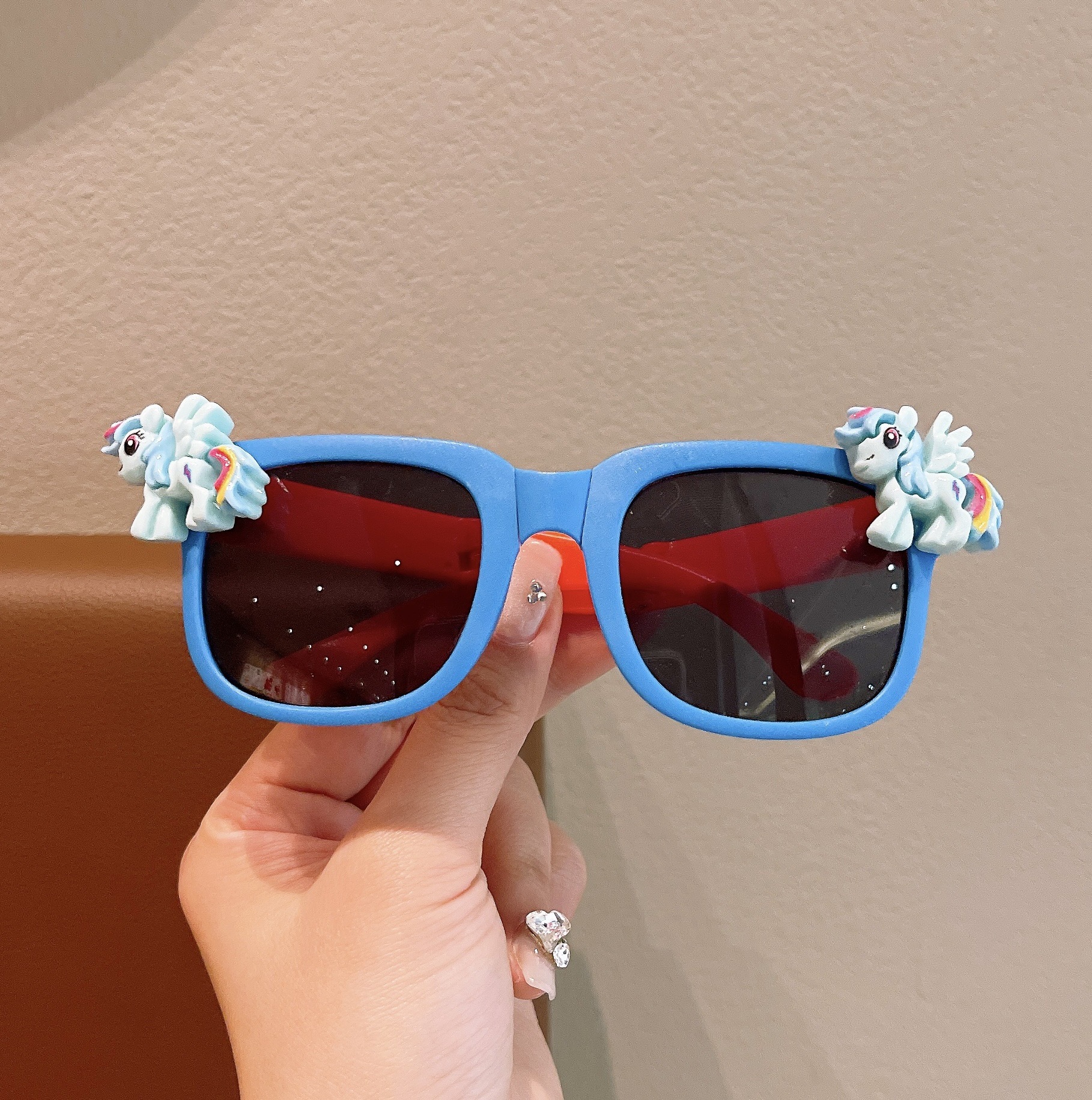 Niños de dibujos animados pony lindos pinzas de cabello niñas paoli pinzas de cabello niñas pinzas de cabello rotas para estudiantes set de pinzas de cabello BB