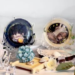 オリジナルのアクリル琴の声が高くて、レンガのデスクトップの谷美展示棚の収納ケースの二次元アニメバッジの置物です。