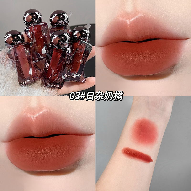 Gege Bear柔光慕斯唇泥丝绒柔雾哑光秋冬氛围感显白唇釉跨境美妆|undefined