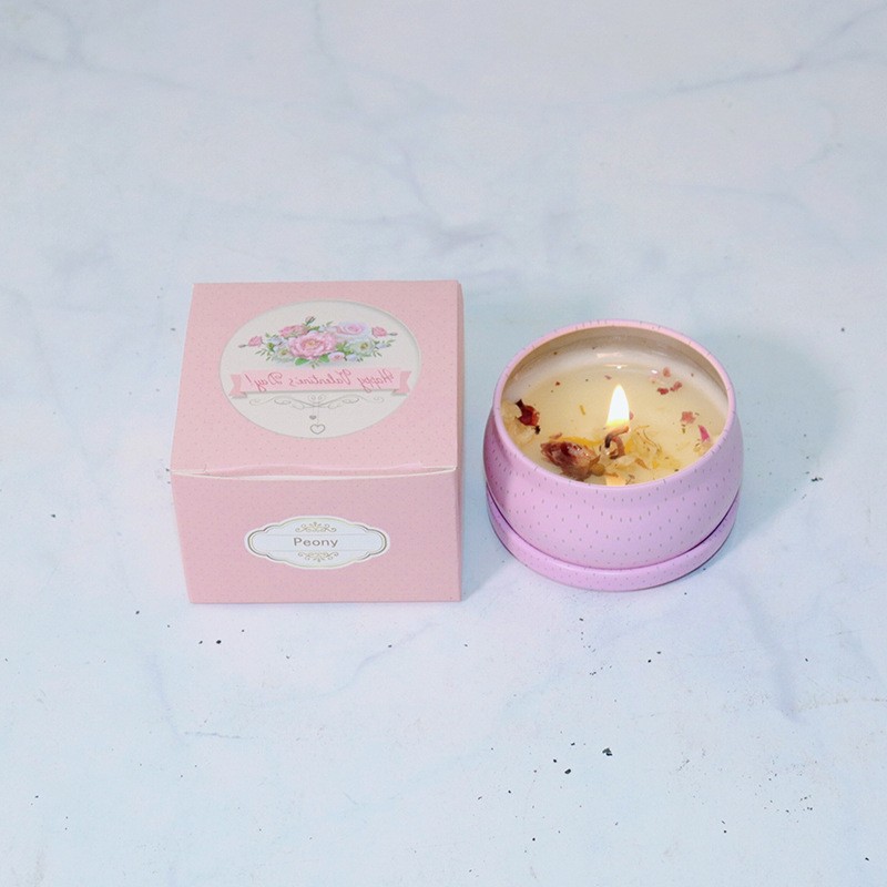 D7 peonía - con una sola caja de color