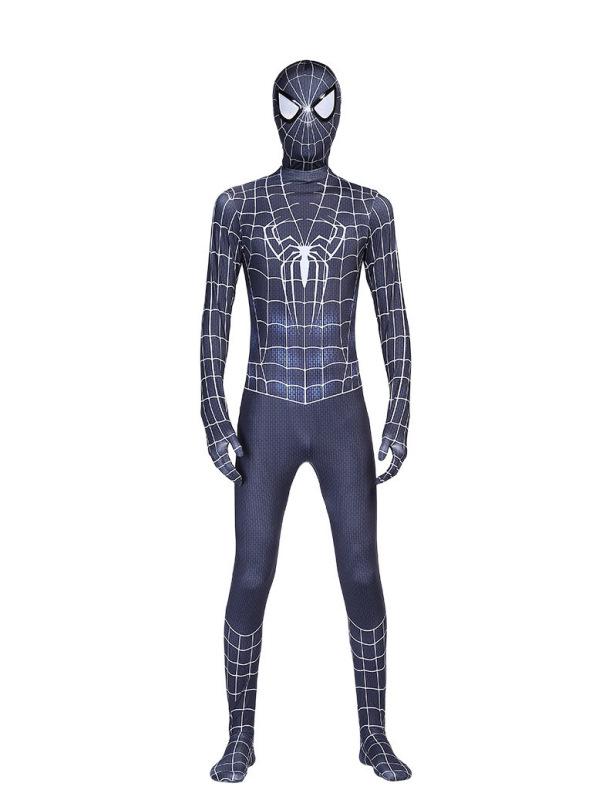 ハロウィンコス衣装黒子ヒョウジャンプスーツヘッドギアヴェノムスパイダーフルヒーローボディスーツグウェン|undefined