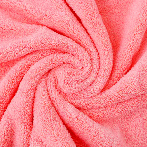 coral soft bath towel