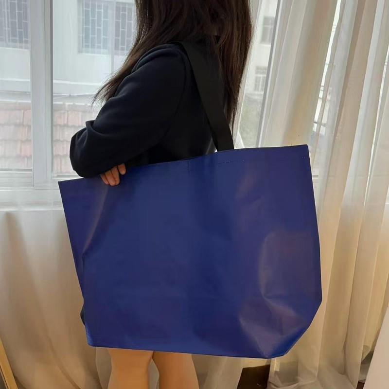 服装店绿色编织袋大袋子手提袋大容量购物袋环保包装袋定制高端|undefined