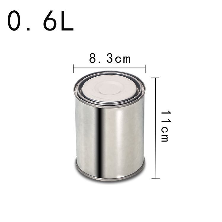 铁皮桶0.3L-20L带盖取样桶化工铁桶马口铁桶油漆桶沥青取样桶包邮|undefined