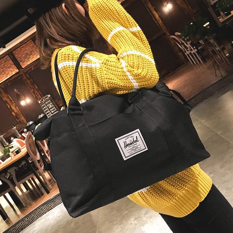 Bolsa de viaje 2023 estilo coreano nueva bolsa de fitness de corta distancia cubierta portátil trolley equipaje bolsa deportes ocio yoga bolsa