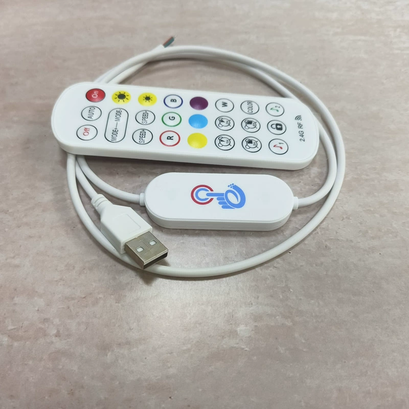 2.4G контроллер Bluetooth с одним сенсорным RGB Красочный шкаф для мебели Красочный 5-24В Bluetooth светодиодный свет управления