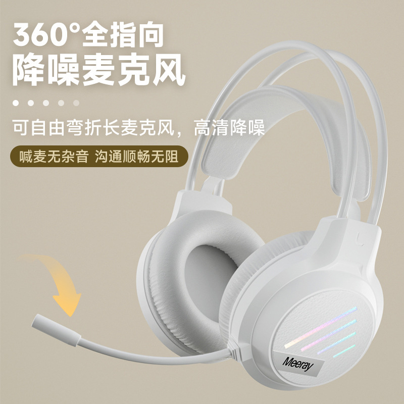梦族电脑耳机头戴式耳麦笔记本台式有线usb带麦克风考试听力批发|undefined